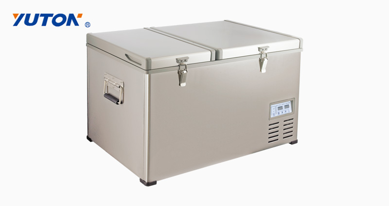 YT-B-75DX 34L / 40L 45W Портативный холодильник постоянного тока с морозильной камерой